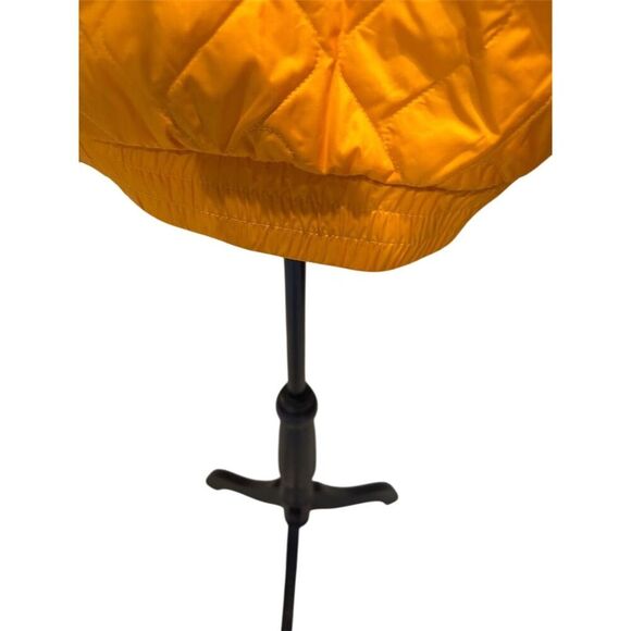 Columbia Women's Insulated Bomber Jacket Yellow Size L Hooded Casual - Picture 12 of 16